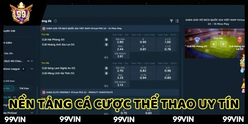 Saba Sports 99VIN